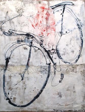 Bicicleta III, 162x130, Luis Vidal